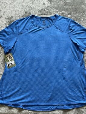 REI Co-Op Lightweight short sleeve Crew Plus Women’s 2XL Apex Blue outdoor Hike